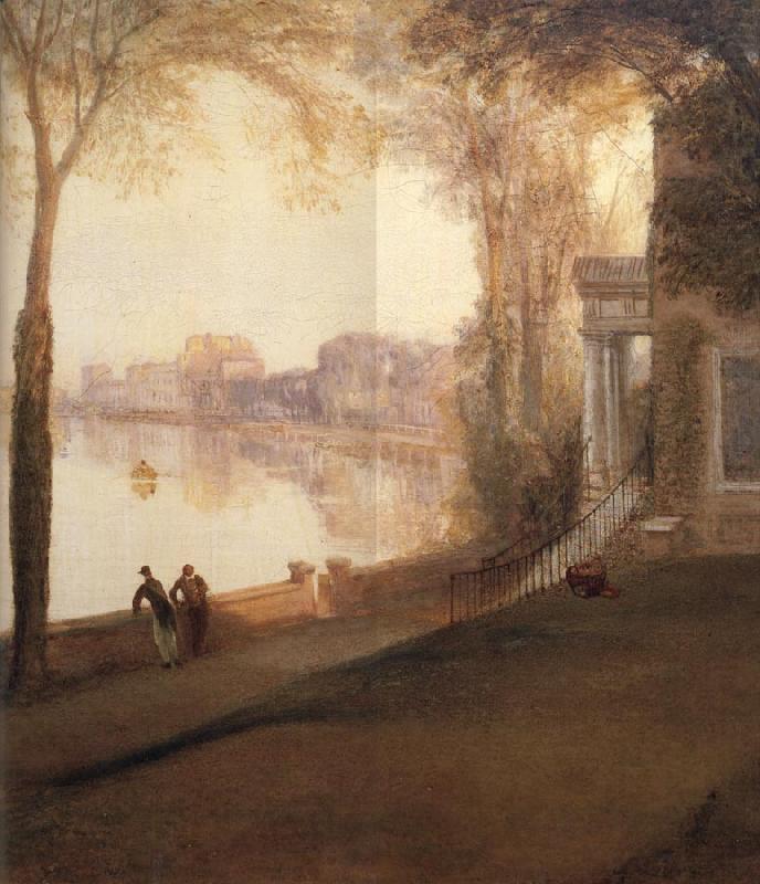 Details of Mortlake terrace:early summer morning, Joseph Mallord William Turner